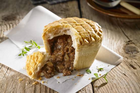 Beef & Onion Pie