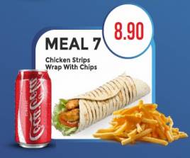 Meal 7 - Chicken Strips Wrap with Chips