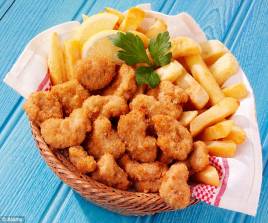 Scampi & Chips (4 pcs)